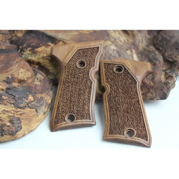 Beretta Compact 92F, 92FS, 92-96 Series Walnut Wood Grips KSD-01790