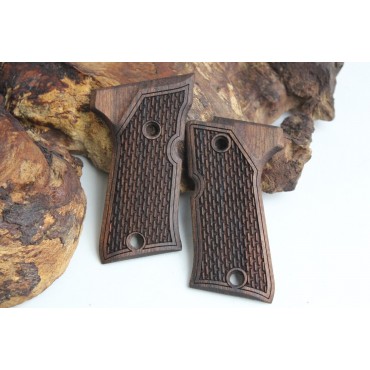 Beretta Compact 92F, 92FS, 92-96 Series Walnut Wood Grips KSD-01789