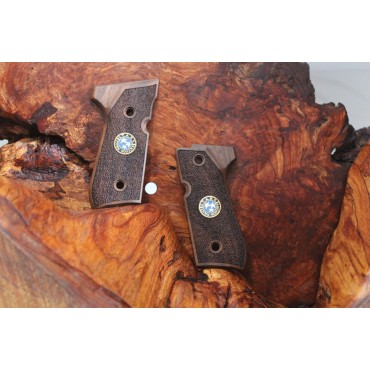 Beretta 92 FS Grips Quality Walnut Tree and Best Price Samurai Edge KSD-01778