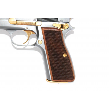 Browning Hi Power MK I II III - Springfield Sa-35 Special Walnut Grips KSD-01798