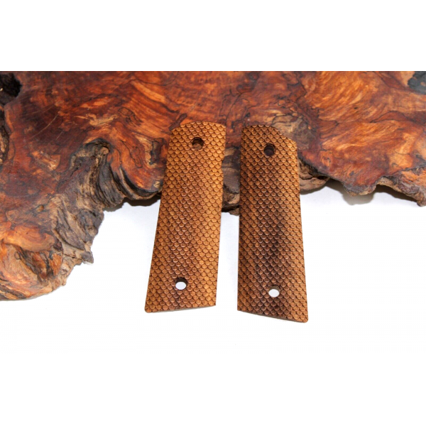 New Colt 1911 Grips, Full Size Walnut Wood Grips 	KSD-01819