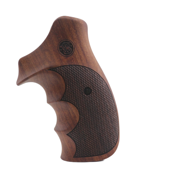 KSD Brand Smith Wesson K/L/X - Frame Round Butt Compatible Walnut Grips 	KSD-01493