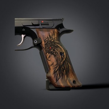 KSD Brand CZ Shadow 2 Compatible Walnut Grips	KSD-01589