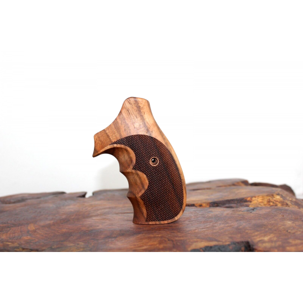 Smith Wesson K/L/X - Frame Round Butt Walnut Grips KSD-01808