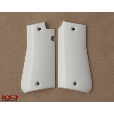 KSD Brand Astra 3000 Compatible White Acrylic Grips	 KSD-01117