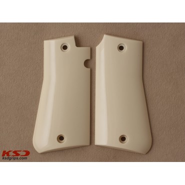 KSD Brand Astra 3000 Compatible Ivory Acrylic Grips	KSD-01118