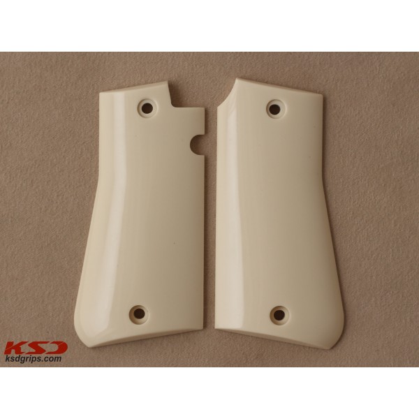 KSD Brand Astra 3000 Compatible Ivory Acrylic Grips	KSD-01118