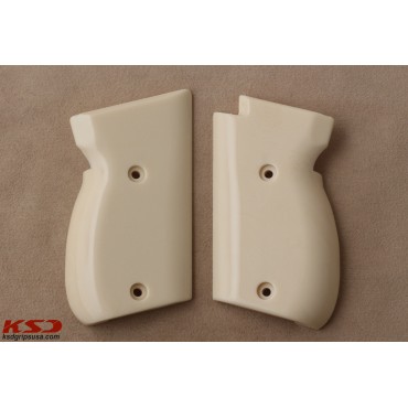 KSD Brand Astra Constable DA II Compatible Ivory Acrylic Grips 	KSD-01143