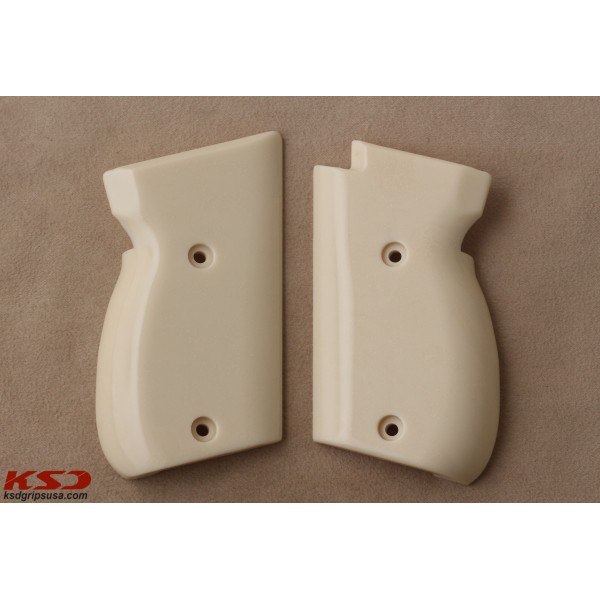 KSD Brand Astra Constable DA II Compatible Ivory Acrylic Grips 	KSD-01143