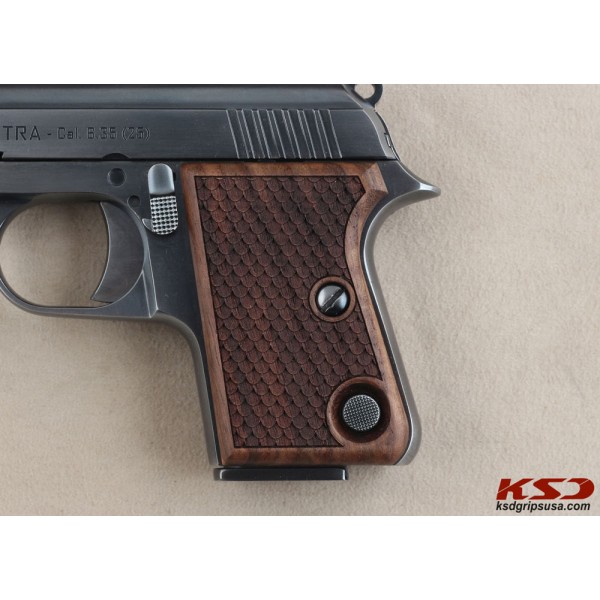 KSD Brand Astra Cub Compatible Walnut Grips Dragon Skin 	KSD-01144