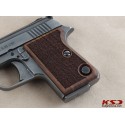 KSD Brand Astra Cub Compatible Walnut Grips Striped(Full) 	KSD-01145