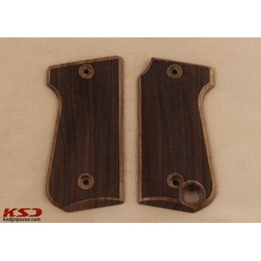 KSD Brand Astra Mod 4000 Compatible Walnut Grips Diamond 	KSD-01131