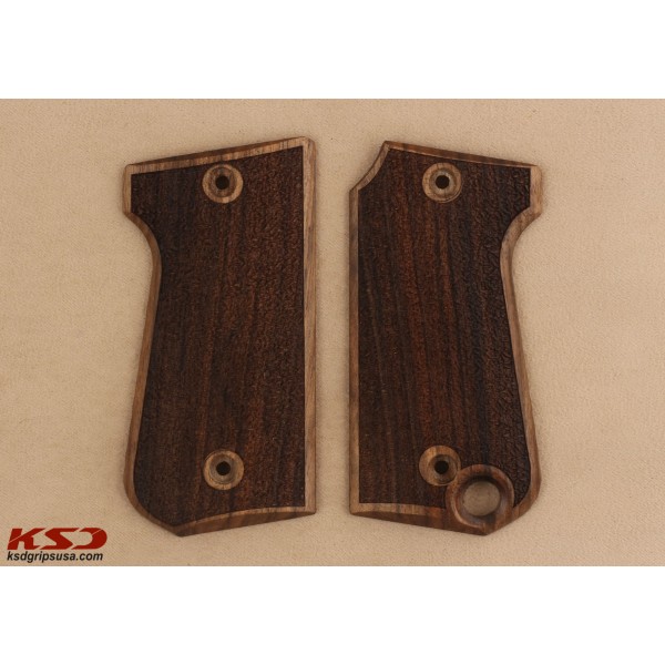 KSD Brand Astra Mod 4000 Compatible Walnut Grips Striped(Full) 	KSD-01133