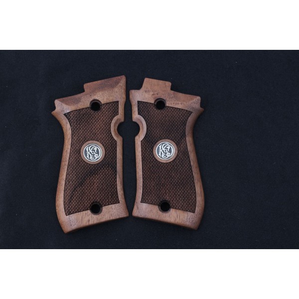 KSD Brand Beretta 81F, 81 FS, 84 F, 84 FS, 84 Cheetah Compatible Walnut Grip 	KSD-00416