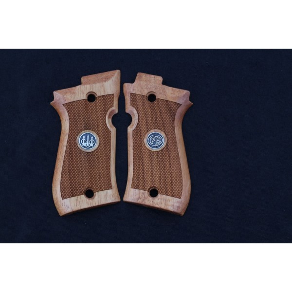 KSD Brand Beretta 81F, 81 FS, 84 F, 84 FS, 84 Cheetah Compatible Walnut Grip 	KSD-00424