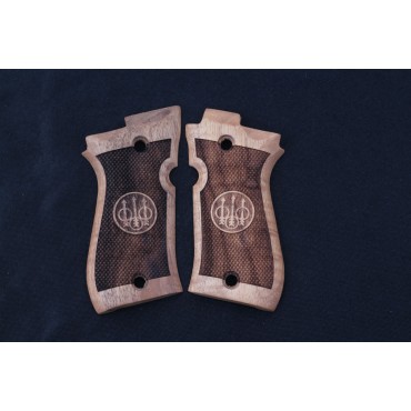 KSD Brand Beretta 81F, 81 FS, 84 F, 84 FS, 84 Cheetah Compatible Walnut Grip 	KSD-00426