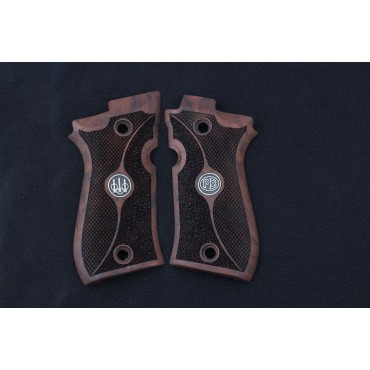 KSD Brand Beretta 81F, 81 FS, 84 F, 84 FS, 84 Cheetah Compatible Walnut Grip 	KSD-00428