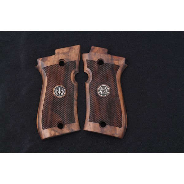 KSD Brand Beretta 81F, 81 FS, 84 F, 84 FS, 84 Cheetah Compatible Walnut Grip 	KSD-00429