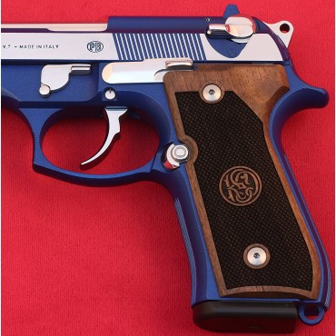 KSD Brand Beretta 92FS, 92A1, 92G, 92D, 96, M9 Compatible Walnut Grips Diamond 	KSD-00230