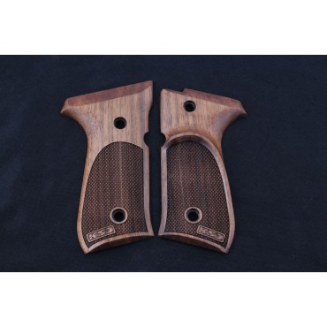 KSD Brand Beretta 92FS, 92A1, 92G, 92D, 96, M9 Compatible Walnut Grips Diamond 	KSD-00330