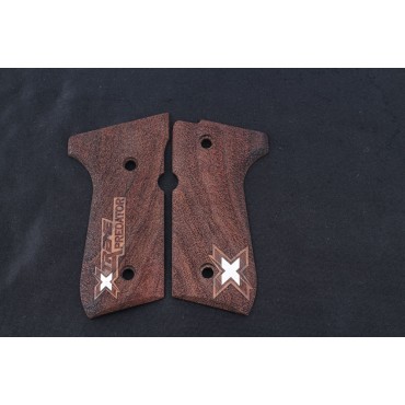 KSD Brand Beretta 92FS, 92A1, 92G, 92D, 96, M9 Compatible Walnut Custom Grip 	KSD-00332