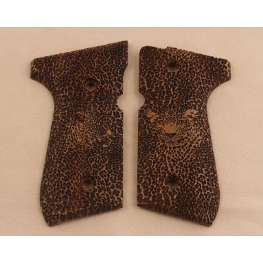 KSD Brand Beretta 92FS, 92A1, 92G, 92D, 96, M9 Compatible Walnut Grip 	KSD-00337