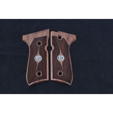 KSD Brand Beretta 92FS, 92A1, 92G, 92D, 96, M9 Compatible Walnut Grip 	KSD-00344