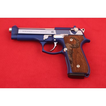 KSD Brand Beretta 92FS, 92A1, 92G, 92D, 96, M9 Compatible Walnut Grips Framed 	KSD-00458