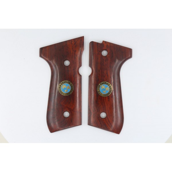 KSD Brand Beretta 92FS, 92A1, 92G, 92D, 96, M9 Compatible Exotic Cocobolo Grip 	KSD-00372