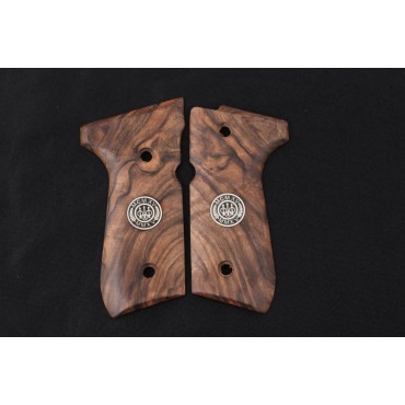 KSD Brand Beretta 92FS, 92A1, 92G, 92D, 96, M9 Compatible Root Walnut Grips 	KSD-00363