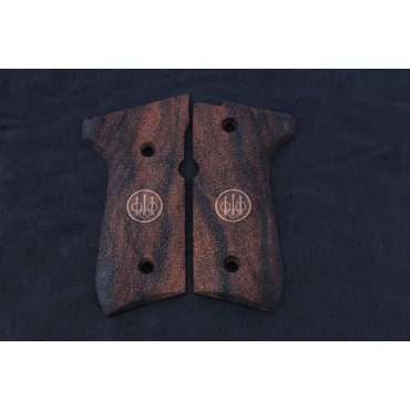 KSD Brand Beretta 92FS, 92A1, 92G, 92D, 96, M9 Compatible Root Walnut Grip 	KSD-00460