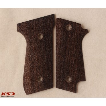 KSD Brand Beretta 92S Rare Compatible Walnut Grips Striped(Full)	KSD-00267