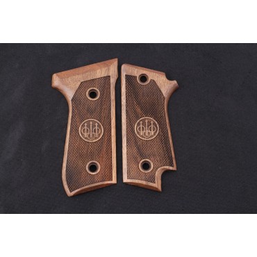 KSD Brand Beretta 92S Rare Compatible Walnut Grips Diamond	KSD-00467