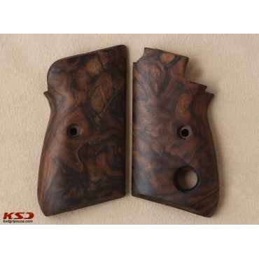 KSD Brand Beretta Mod 70 - 70 S - 71 PUMA Compatible Root Walnut Grips 	KSD-00272