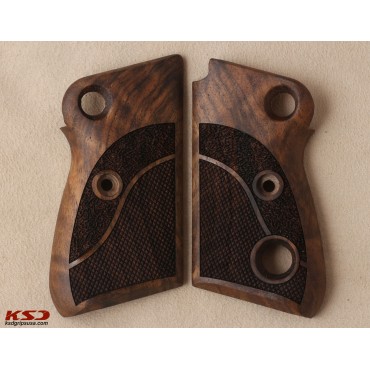 KSD Brand Beretta Mod 71 - 72 - 75 Jaguar Compatible Walnut Grip	KSD-00280