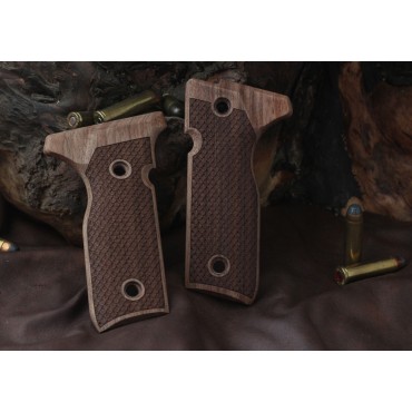 KSD Brand Beretta Mod 8000 / 8040 F Stoger Compatible Walnut Grips Dragon Skin	KSD-00437