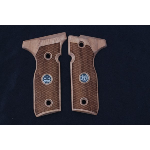 KSD Brand Beretta Mod 8000 / 8040 F Stoger Compatible Walnut Grips Diamond	KSD-00449