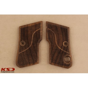 KSD Brand Beretta Mod 950 Compatible Walnut Grips Double-Checkering	KSD-00295