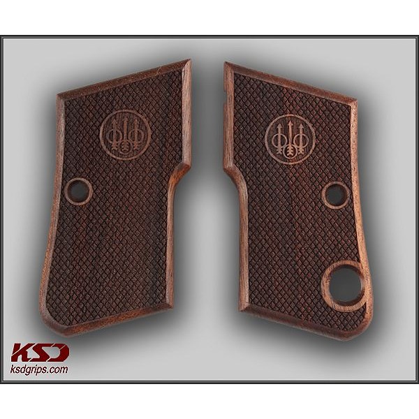 KSD Brand Beretta Mod 950 Compatible Walnut Grips Diamond	KSD-00474