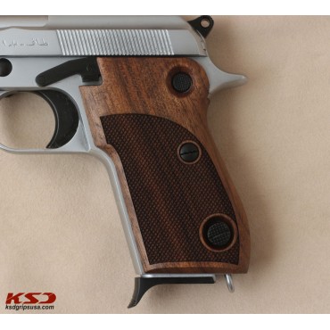 KSD Brand Beretta Mod 951 Compatible Walnut Grips Diamond	KSD-00296