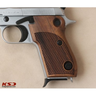 KSD Brand Beretta Mod 951 Compatible Walnut Grips Dragon Skin	KSD-00298