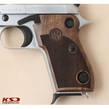 KSD Brand Beretta Mod 951 Compatible Walnut Grips Diamond	KSD-00299