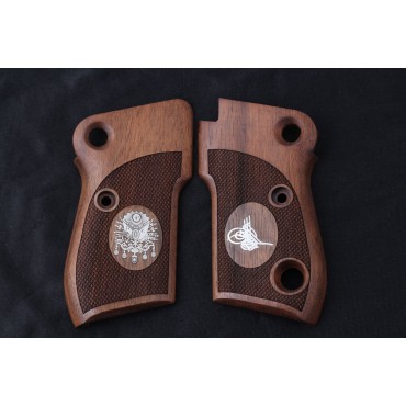 KSD Brand Beretta Mod 951 Compatible Walnut Customizable Grips Diamond	KSD-00435