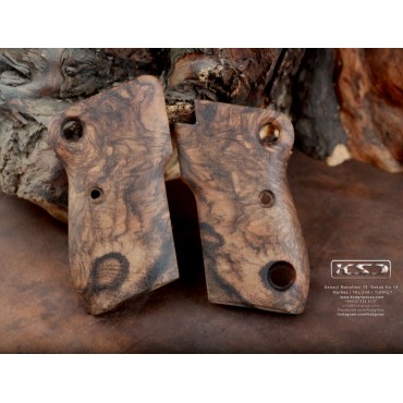 KSD Brand Beretta Mod 951 Compatible Root Walnut Grips	KSD-00304