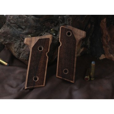 KSD Brand Beretta Vertec, 92X Vertec, Compatible Walnut Grips Stripled	KSD-00453