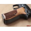 KSD Brand Bernardelli P One sw Compatible Walnut Grips Stripled	KSD-01160