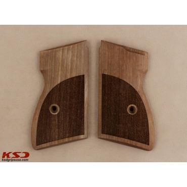 KSD Brand Browning 7,65 - PA FEG 63 Compatible Walnut Grips Stripled 	KSD-00586