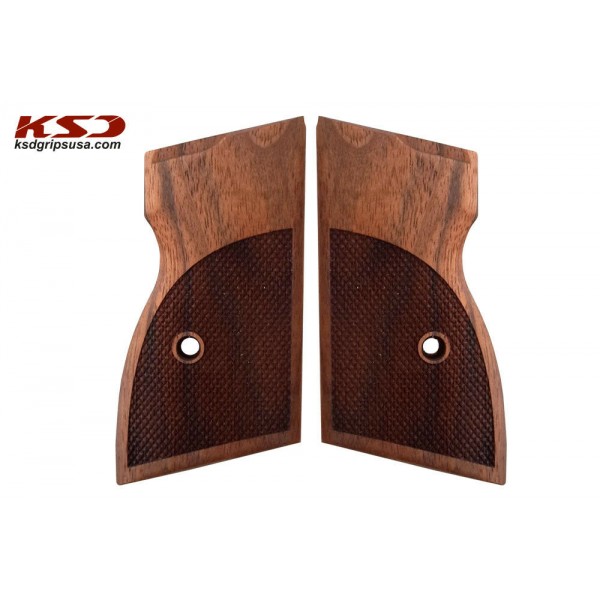 KSD Brand Browning 7,65 - PA FEG 63 Compatible Walnut Grips Diamond 	KSD-00651