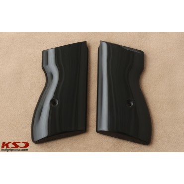 KSD Brand Browning 7,65 - PA FEG 63 Compatible Black Acrylic Grips 	KSD-00588