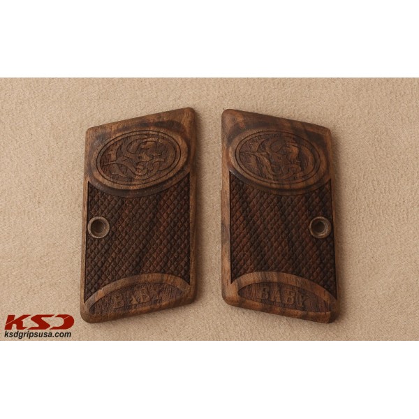 KSD Brand Browning Baby Compatible Walnut Grips Diamond 	KSD-00593